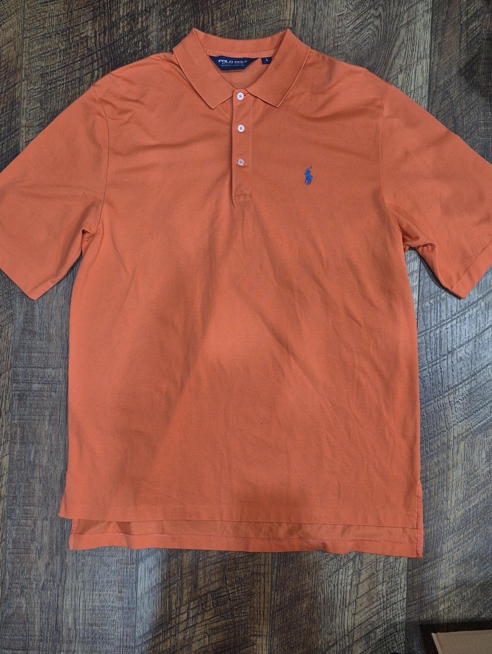 Polo Golf Ralph Lauren 100% Pima Cotton Collared Shirt Size Large